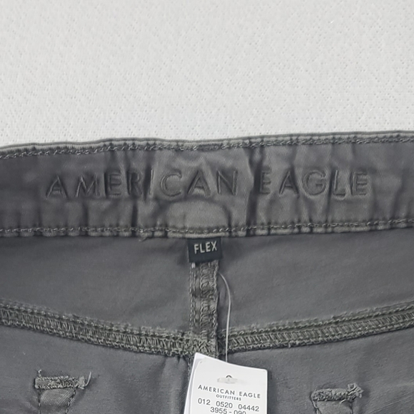 NEW with Tags American Eagle Flex Slim Pant Storm Grey Men's 34x32 - Picture 2 of 14